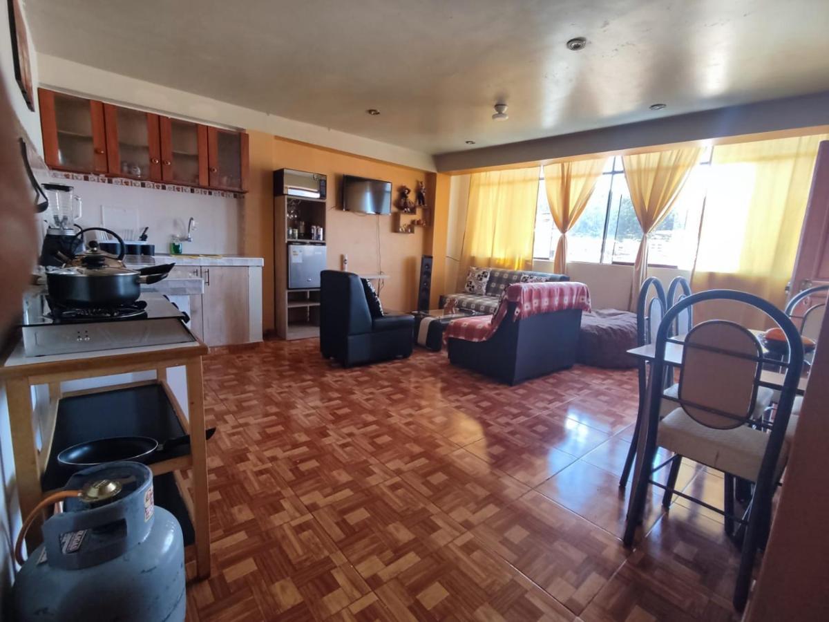クスコHospedaje De La Cubaアパートメント エクステリア 写真